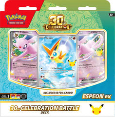 (Preorder) Pokémon 30th Celebration Battle Deck Espeon