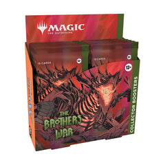 Magic: The Gathering The Brothers War Collector Booster Box | 12 Packs (180 Magic Cards)