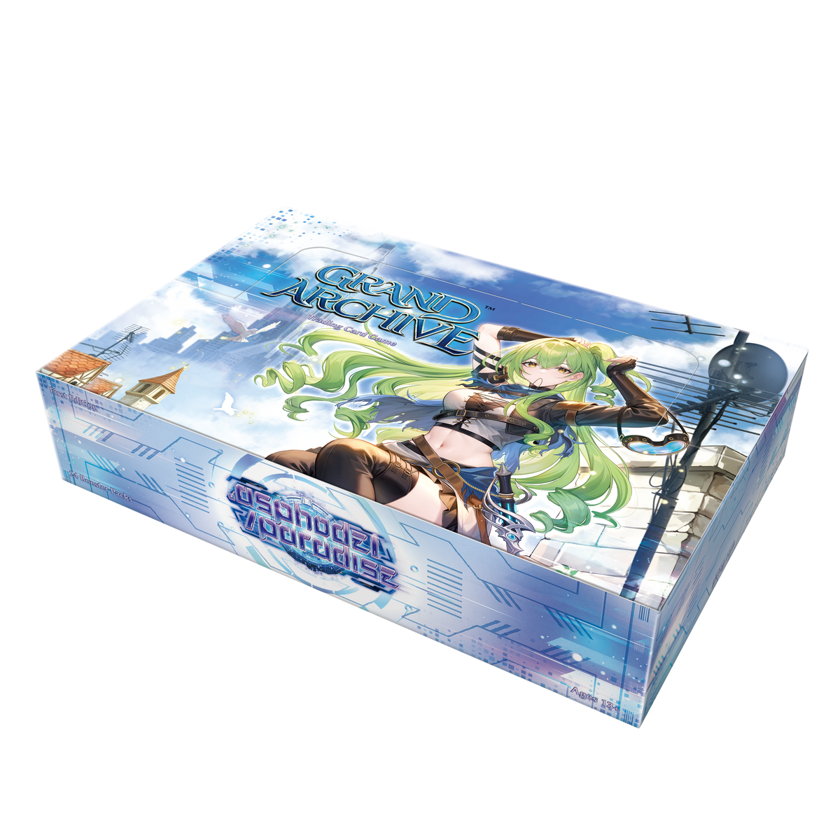 Grand Archive TCG - Set 05 - .asphodel/paradise - Display Case (6x Booster Boxes) (1st Edition)