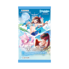 hololive Official Card Game - Extra Booster - Summer hologram - Display Case (12x Booster Boxes)