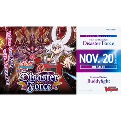 Cardfight!! Vanguard - Future Card Buddyfight - Disaster Force - Display Case (24x Booster Boxes)