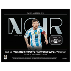 2025/26 Panini Noir Road to World Cup Soccer Hobby 3 Box Case
