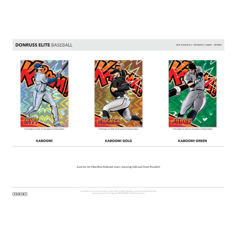 2026 Panini Donruss Elite Baseball Hobby 12 Box Case